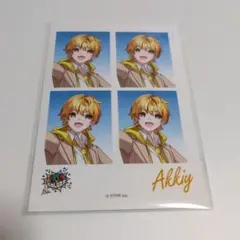 AMPTAK×COLORS あっきぃ ③ ファミマ ブロマイド