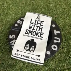 キーストーン KEY STONE 製のアイアンアシュトレイ（SWALLOW）灰皿