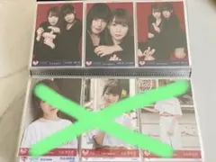 イコラブ生写真 大谷映美里&諸橋沙夏 手遅れcaution 赤背景コンプ