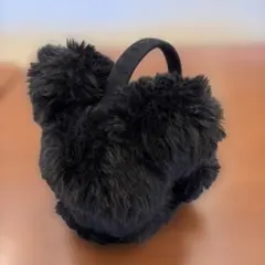 東京ディズニーリゾート イヤーマフ 黒　ミッキー