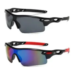 スポーツサングラス メンズ サングラス レディース uvカット ドライブ釣り２点