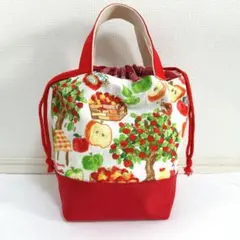 保温保冷　巾着　お弁当袋　ランチバッグ【ハンドメイド】