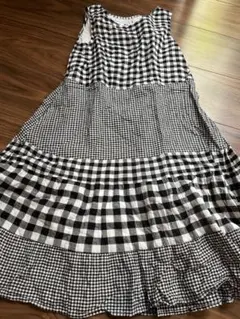 UNIQLO JW ANDERSON ギンガムチェック ワンピース 130