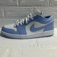 NIKE ナイキ エアジョーダン1ロー ブルー ホワイト 28.5cm 美品