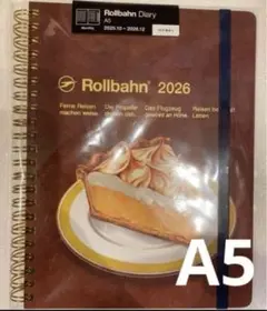 ロルバーンダイアリー 2026 アメリカンスイーツ　レモンパイ　A5