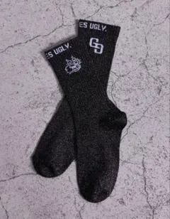 GYDA GG BUNNY FACEラメSOX