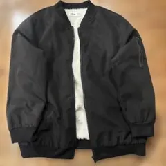 SHEIN ブラック MA-1 ジャケット EU 122 / US 7Y