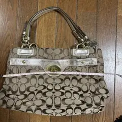 正規品 COACH コーチ パッチワーク ターンロック バッグ 10816 - メルカリ