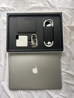 Apple MacBook proシルバー 本体 充電器付き 15インチ - メルカリ