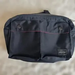 PORTER × iLS　エルファイン　ボディバッグ ウエストポーチ　黒のサムネイル