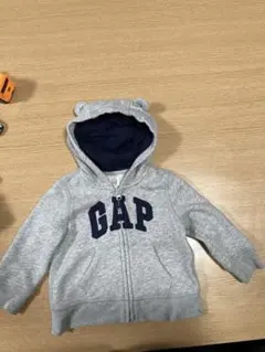 BABY GAPの裏起毛クマ耳パーカー