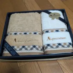 Aquascutum タオルセット フェイスタオル ウォッシュタオルのサムネイル