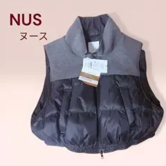 新品未使用 NUS ヌース キルティングショートベスト