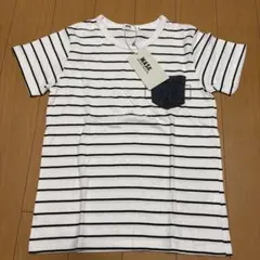 WASK ☆ 男の子　Tシャツ　　ボーダー　白　140㎝