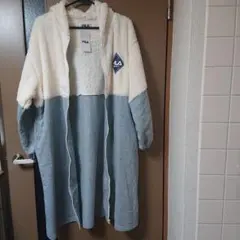 FILA ふわりフリース切替ワンピース ルームウェア フィラ