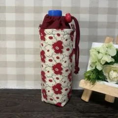 ペットボトルカバーハンドメイド　花柄