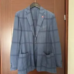 LARDINI 麻ジャケット美品　52のサムネイル