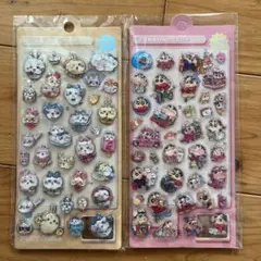 BONBON DROP ちいかわ、しんちゃんシール2枚セット　送料込み