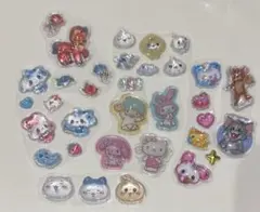 ボンボンドロップシール おすそわけ　サンリオ　しずくちゃん　マイメロ　ちいかわ