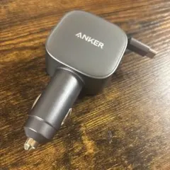 ジャンク品　Anker Nano Car Charger 75W, 巻取り式