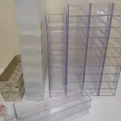 透明プラスチック 小物入れ トレー39個+おまけ