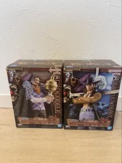 ワンピース DXFフィギュア クロダイル、ミホーク