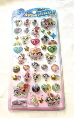 【正規品】パワーパフガールズのうるちゅるポップシール