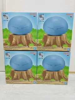 ４個セット リムル様 大きなソフビフィギュア 転スラ 蒼海の涙編 プライズ景品