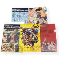 ONE PIECE ワンピース クリアファイル 5枚 くら寿司 セブン ルフィ