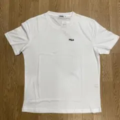 新品未使用 FILA メンズ Tシャツ ホワイト L メッシュタイプ 吸汗速乾