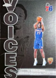 【1897】76ers VJ Edgecombe RC Voices Topps