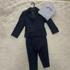 WANDER FACTORY ネイビー スーツ 120