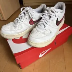 NIKE AIR FORCE 1 チェック柄スウッシュ