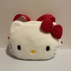 レア　希少　ハローキティ　キティ　ダイカット　リュック　バッグ　平成　レトロ