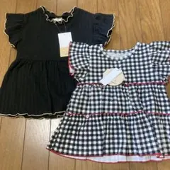 チュニックトップス２枚セット