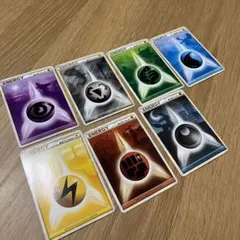 ポケモンカード エネルギー5枚セット レジェンド 水・草・ちょう・悪