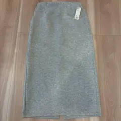 GU ロングスカート　XXL グレー　未使用