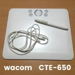 【中古】Wacom ペンタブ　Bamboo Fun CTE-650/Wのサムネイル