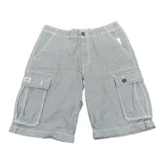 90s vintage Old Navy カーゴショーツ ワークパンツ グレーのサムネイル