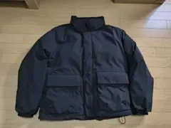 GU ジーユー　ヒートパデッドスタンドブルゾン　メンズ　M