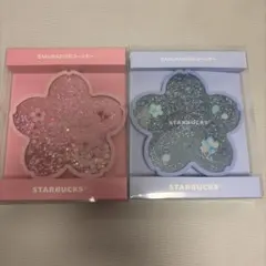 STARBUCKS 桜の花びらコースター 2色セット