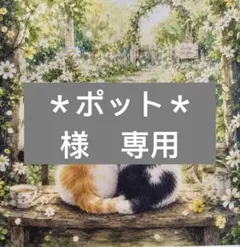 ＊ポット＊様　専用