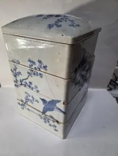 古伊万里 花見重 重箱 蓋物 松葉絵 江戸時代～ - メルカリ