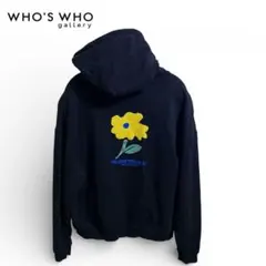 WHO'S WHO galleryフラワー刺繍スウェットパーカーのサムネイル