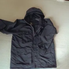 AIGLE ブラック マウンテンパーカー