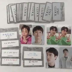 EXO clock ペンミ スクラッチ クリスマス メッセージ トレカ セフン