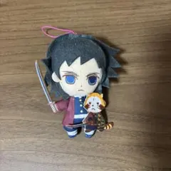 鬼滅の刃 冨岡義勇 あらいぐまラスカル ぬいぐるみ マスコット