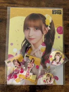 すきくじ FRUITS ZIPPER 早瀬ノエル アクキー、クリアポスター他