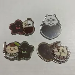 ちいかわ　まじかるちいかわ　ミラーステッカー　4つセット