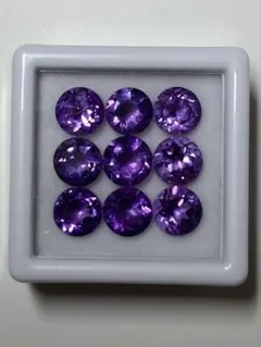 天然石アメジスト9点